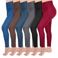 3-Pack: Women’s Fleece Lined Leggings High Waist Soft Stretchy Warm Leggings by DailySale