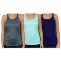 3-Pack: Women's Moisture Wicking Racerback Tank by DailySale
