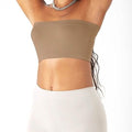 3-Pack: Women's Seamless Strapless Bandeau Crop Tube Top Bra Bralettes by DailySale