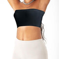 3-Pack: Women's Seamless Strapless Bandeau Crop Tube Top Bra Bralettes by DailySale