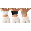 3-Pack: Women's Seamless Strapless Bandeau Crop Tube Top Bra Bralettes by DailySale