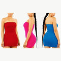 3-Pack: Women's Seamless Strapless Tube Dress by DailySale