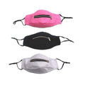 3-Pack: Zipper Reusable Cotton Face Mask for Everyday Use by DailySale