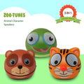 3-Pack: Zootunes Compact Portable Bluetooth Stereo Speaker by DailySale