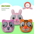 3-Pack: Zootunes Compact Portable Bluetooth Stereo Speaker by DailySale