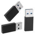 3-Packs: USB Type-C Male to USB A 3.0 OTG Male Port Converter by DailySale