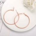 3-Pairs: Big Hoop Earrings by DailySale