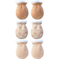 3-Pairs: Newborn Mitten Gloves by DailySale
