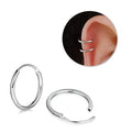 3-Pairs: Sterling Silver Small Hoop Earrings Set by DailySale