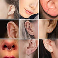 3-Pairs: Sterling Silver Small Hoop Earrings Set by DailySale