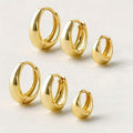 3-Pairs: Stylish and Simple Copper Earrings by DailySale