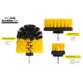3-Piece: All Purpose Power Scrubber Drill Cleaning Brush Kit by DailySale