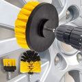 3-Piece: All Purpose Power Scrubber Drill Cleaning Brush Kit by DailySale
