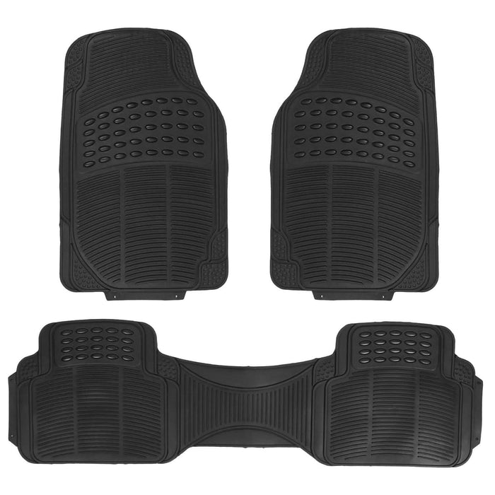 3-Piece: Automotive Floor Mats Set by DailySale