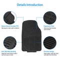 3-Piece: Automotive Floor Mats Set by DailySale