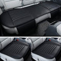 3-Piece: Breathable Bamboo PU Leather Car Seat Cover by DailySale