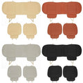 3-Piece: Breathable Bamboo PU Leather Car Seat Cover by DailySale