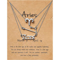 3-Piece: Constellation Zodiac Layer Necklaces by DailySale