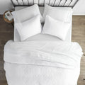 3-Piece: Damask Quilted Coverlet Set by DailySale