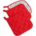 3-Piece: DII Basic Terry Collection Quilted 100% Cotton Potholder by DailySale