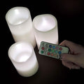 3-Piece: Flameless LED Color-Changing Candles by DailySale
