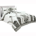 3-Piece: Global Varanasi Cotton Comforter Set by DailySale