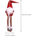 3 Piece: Handmade Sitting Long-Legged Christmas Elf Bottle Decoration Set by DailySale
