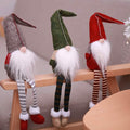 3 Piece: Handmade Sitting Long-Legged Christmas Elf Bottle Decoration Set by DailySale