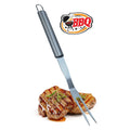 3-Piece: Heavy-Duty BBQ Grilling Stainless Steel Spatula Fork and Tongs by DailySale