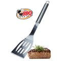 3-Piece: Heavy-Duty BBQ Grilling Stainless Steel Spatula Fork and Tongs by DailySale