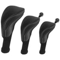 3-Piece: Long Neck Mesh Golf Club Head Cover by DailySale