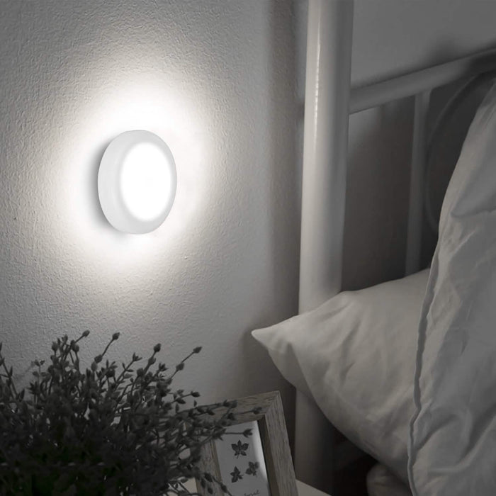 3-Piece: Motion Sensor Stick-on Cordless Night LED Lamp by DailySale
