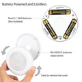 3-Piece: Motion Sensor Stick-on Cordless Night LED Lamp by DailySale