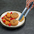 3-Piece: Non-Slip Multifunctional Food Tongs Clamps Cooking Kitchen Gadget by DailySale