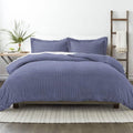 3-Piece: Quatrefoil Patterned Duvet Cover Set by DailySale