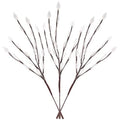 3-Piece Set: 60 LED Solar Garden Lights Tree Branch Leaf Shape Lamp by DailySale