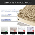 3-Piece Set: Bathroom Rugs Set Ultra Soft Non Slip and Absorbent Chenille by DailySale
