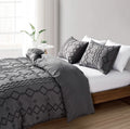 3-Piece Set: Bibb Home Tufted Clipped Duvet Cover by DailySale