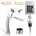 3-Piece Set: Corkscrew Bottle Opener Set by DailySale