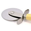 3-Piece Set: Deluxe Pizza Stone and Cutter Set by DailySale