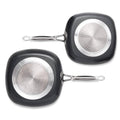 3 Piece Set: Gotham Steel 1682 Nonstick Copper Square Shallow Pan by DailySale