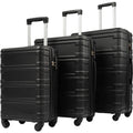 3-Piece Set: Luggage Set Hardside Spinner Suitcase With TSA Lock by DailySale