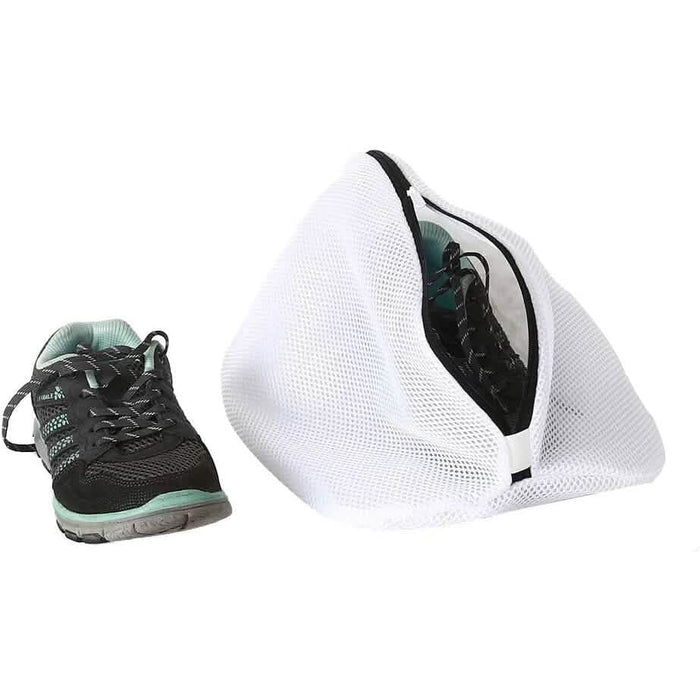 3-Piece Set: Mesh Shoe Laundry Bags with Zip Closure by DailySale