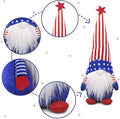 3-Piece Set: Patriotic Gnome Plush Standing Statues by DailySale