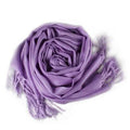 3-Piece Set: Pure Color Tassel Artificial Cashmere Shawl Soft Wrap by DailySale