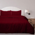 3-Piece Set: Royal Linens Double Brushed Full Duvet Covers With Zipper Closure by DailySale