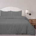 3-Piece Set: Royal Linens Double Brushed Full Duvet Covers With Zipper Closure by DailySale