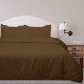 3-Piece Set: Royal Linens Double Brushed Full Duvet Covers With Zipper Closure by DailySale