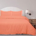 3-Piece Set: Royal Linens Double Brushed Full Duvet Covers With Zipper Closure by DailySale