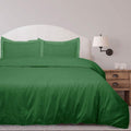 3-Piece Set: Royal Linens Double Brushed Full Duvet Covers With Zipper Closure by DailySale